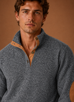 Men's Mock Neck Pullover Layering Sweater | Areleon