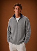 Men's Knit Cardigan - Full-Zip Sweater Jacket | Areleon