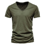 Niklas Slim-Fit V-Neck T-Shirt