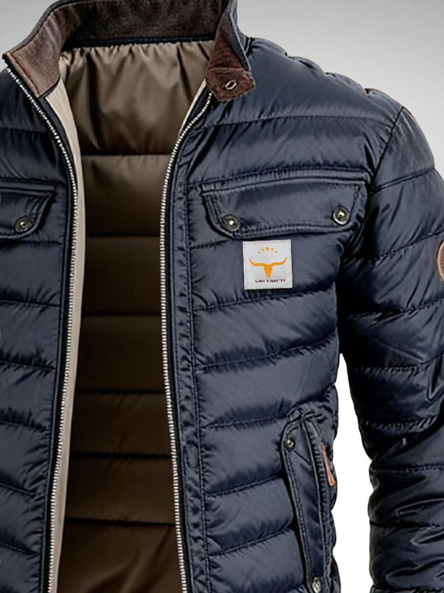Sebastian Zip-Up Quilted Winter Jacket