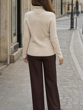 Penrose Fine Knit Turtleneck