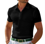 Theo Textured Slim Fit Polo