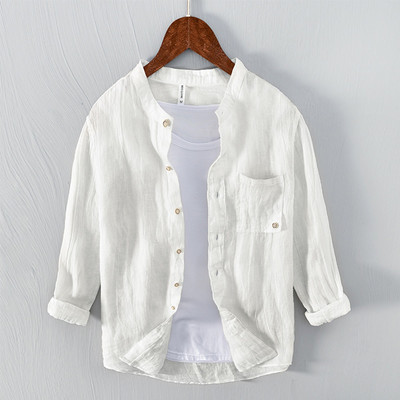 Halden Relaxed-Fit Linen Shirt — Effortless Comfort & Breathable Style