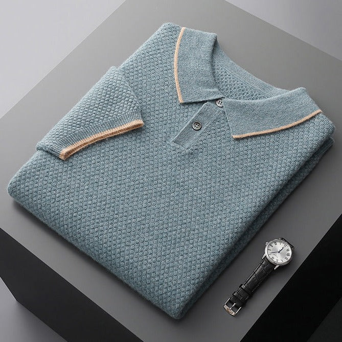 Harding Slim-Fit Cashmere Polo Shirt - Luxurious Comfort, Refined Style