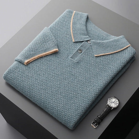 Harding Slim-Fit Cashmere Polo Shirt - Luxurious Comfort, Refined Style