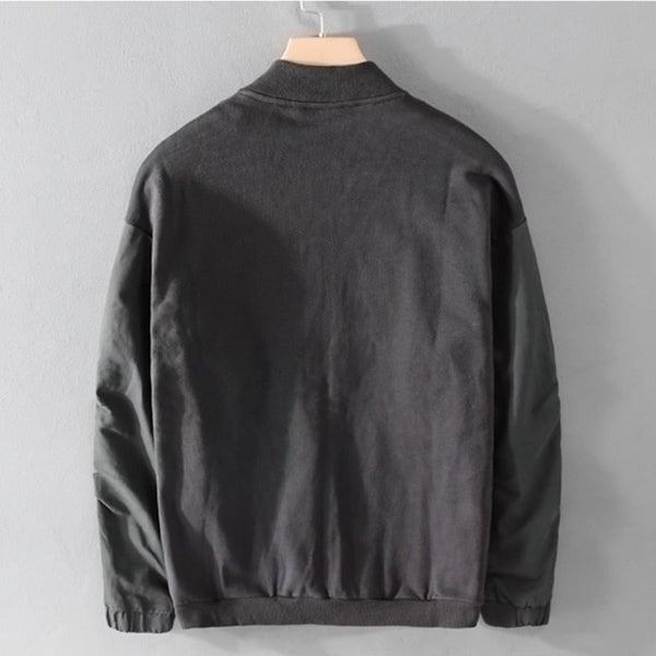 Bexley Lightweight Cotton Bomber Jacket – Sleek, Breathable Everyday Style