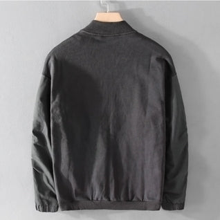 Bexley Lightweight Cotton Bomber Jacket – Sleek, Breathable Everyday Style
