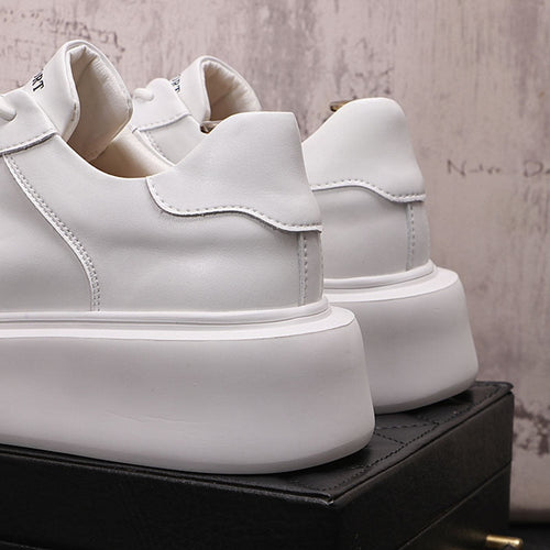 Caldera Split Leather Platform Sneaker - Elevate Your Everyday Look