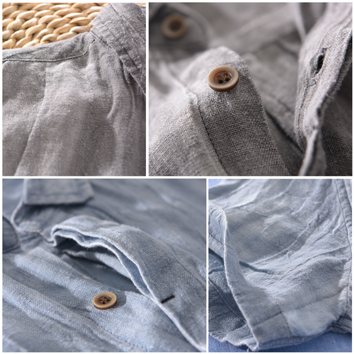 Benton Linen Short-Sleeve Shirt