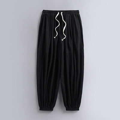 Riviera Linen Wide-Leg Palazzo Pants - Effortless, Airy Comfort