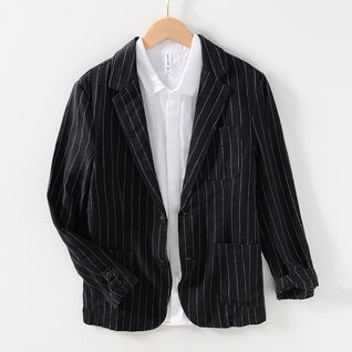 Caldera Relaxed-Fit Linen Blazer — Effortless Style, Breathable Comfort