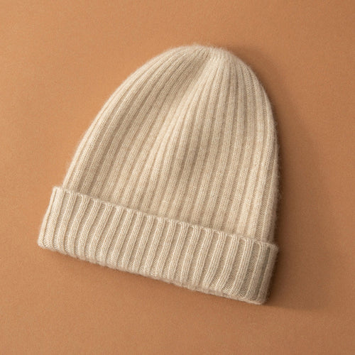 Ashford Cashmere Knit Beanie - Luxuriously Soft Winter Warmth