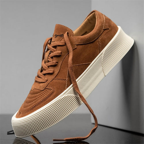 Hudson Canvas Lace-Up Sneakers - All-Day Comfort and Classic Style