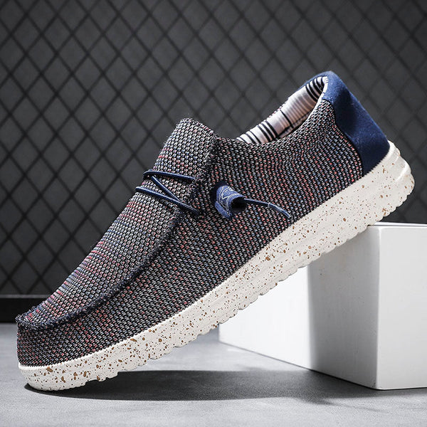 Verona Canvas Slip-On Boat Shoes — Effortless Comfort and Nautical Style