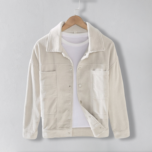 Redford Slim-Fit Corduroy Jacket - Modern, Tailored Fit in Classic Corduroy