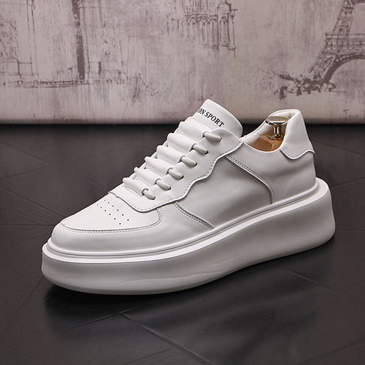 Caldera Split Leather Platform Sneaker - Elevate Your Everyday Look