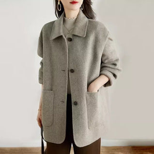 Harlow Oversized Wool-Blend Coat - Luxe, Cozy Warmth with Modern Silhouette