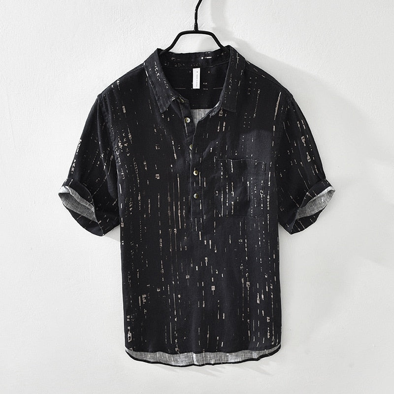 Halden Relaxed-Fit Linen Shirt – Lightweight, Breathable Comfort for Everyday Wear