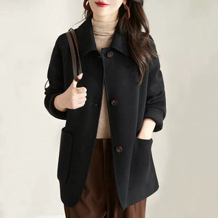 Harlow Oversized Wool-Blend Coat - Luxe, Cozy Warmth with Modern Silhouette