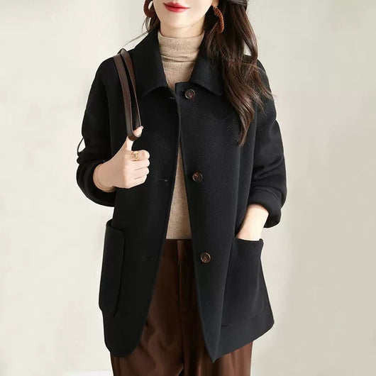 Harlow Oversized Wool-Blend Coat - Luxe, Cozy Warmth with Modern Silhouette