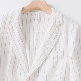 Caldera Relaxed-Fit Linen Blazer — Effortless Style, Breathable Comfort