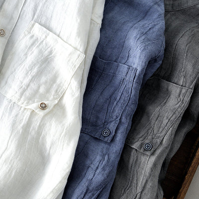 Halden Relaxed-Fit Linen Shirt — Effortless Comfort & Breathable Style