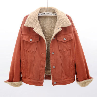 Brennan Denim Jacket with Plush Sherpa Lining