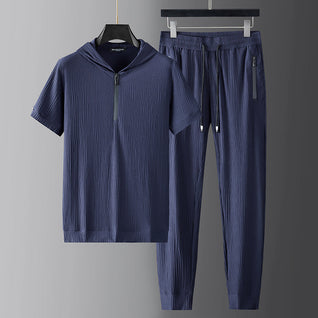 Hudson Rayon Athleisure Hoodie & Jogger Set