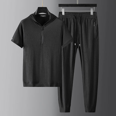 Hudson Rayon Athleisure Hoodie & Jogger Set