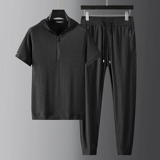 Hudson Rayon Athleisure Hoodie & Jogger Set