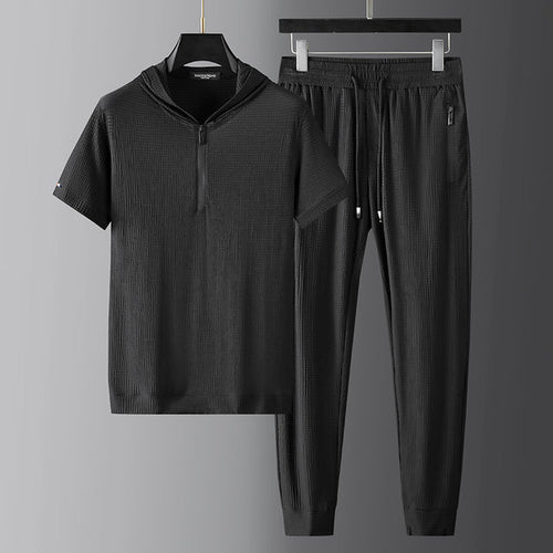 Hudson Rayon Athleisure Hoodie & Jogger Set