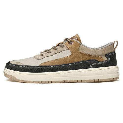 Mercer Suede Leather Colorblock Sneakers — Sleek, Modern Style with Everyday Comfort