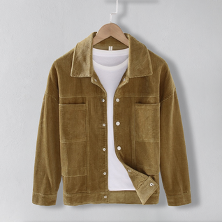 Redford Slim-Fit Corduroy Jacket - Modern, Tailored Fit in Classic Corduroy