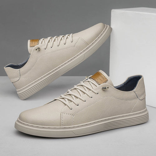 Halden Leather Low-Top Sneakers — Sleek, All-Day Comfort and Style