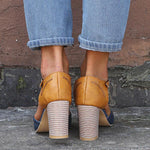 Katharina Spring Block Heel Mary Janes