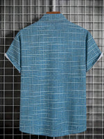 Armin Short-Sleeve Patterned Button Shirt