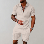 Anton Two-Piece Polo and Shorts Set