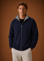 Men's Knit Cardigan - Full-Zip Sweater Jacket | Areleon