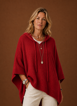 Women's Hooded Pullover - Oversized Relaxed Fit Hoodie | Areleon