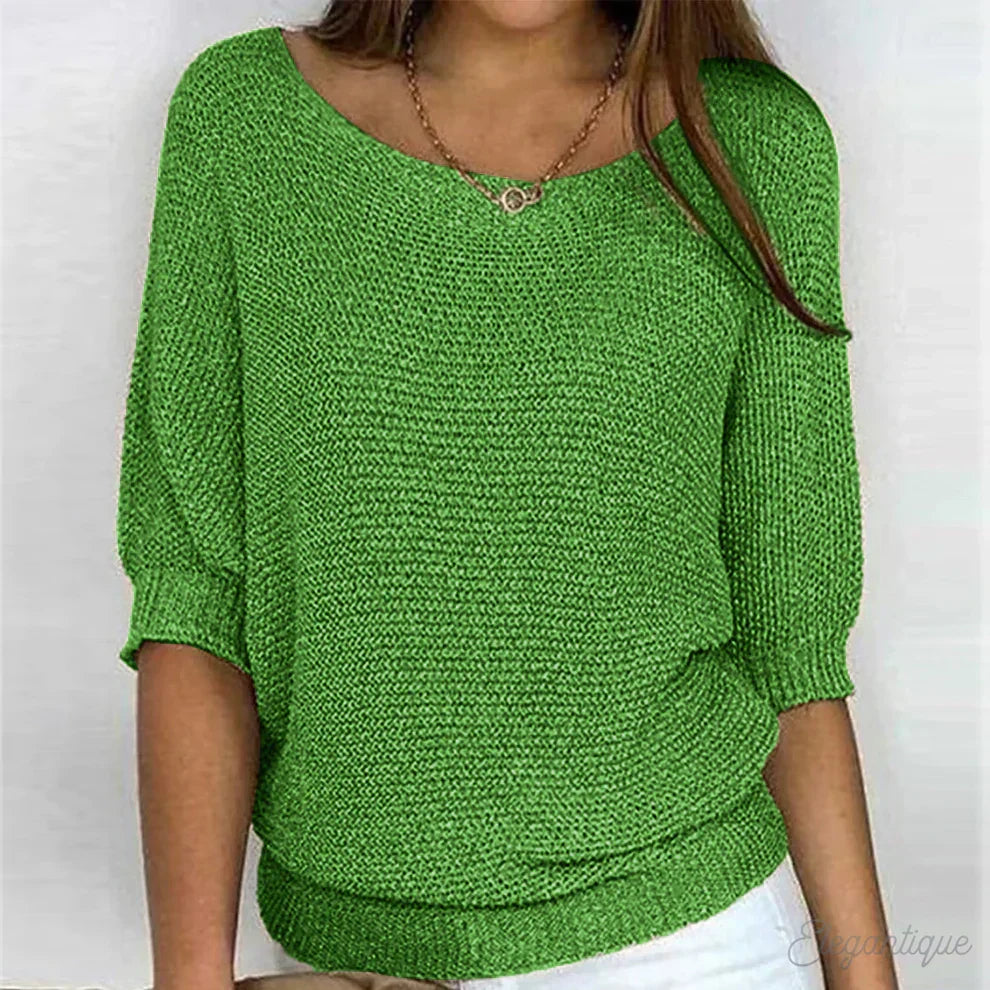 Louisa Elegant Knit Sweater