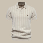 Rainer Textured Button Polo
