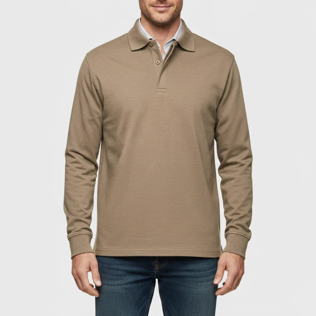Bernd Classic Long-Sleeve Polo Shirt