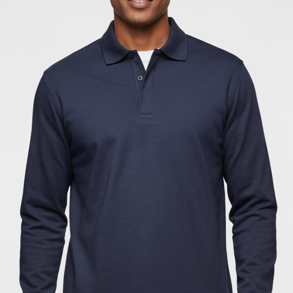 Bernd Classic Long-Sleeve Polo Shirt